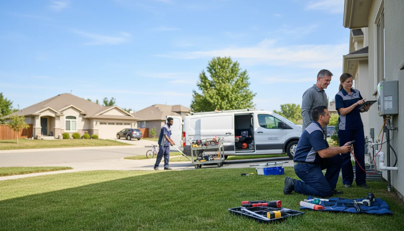 Tankless water heater service in Stanhope, IA